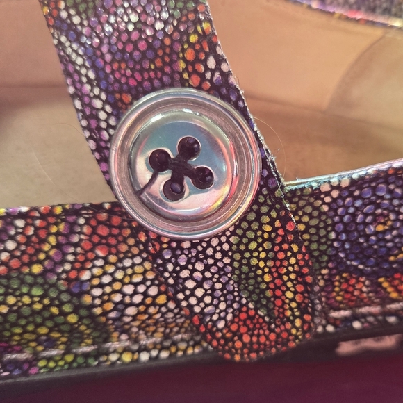 Alegria Paloma Mary Jane Shoes In Rainbow Size 6.5 - Picture 8 of 8